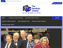 Tablet Screenshot of needhamchannel.org